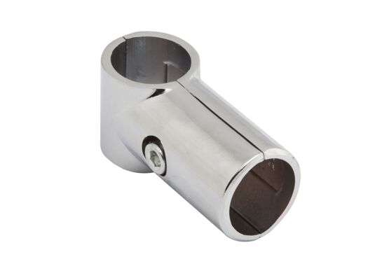 Złącze typ T Ø32 chrom