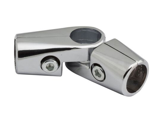 Złącze dwuramienne Ø25 chrom