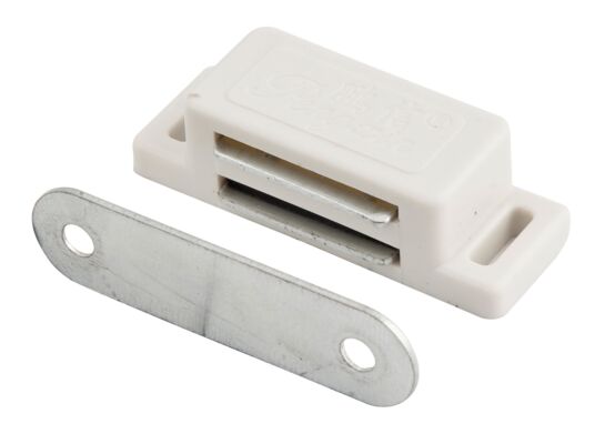 Zamek magnetyczny biały