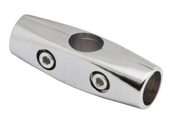 Złącze dwuramienne proste Ø25 chrom