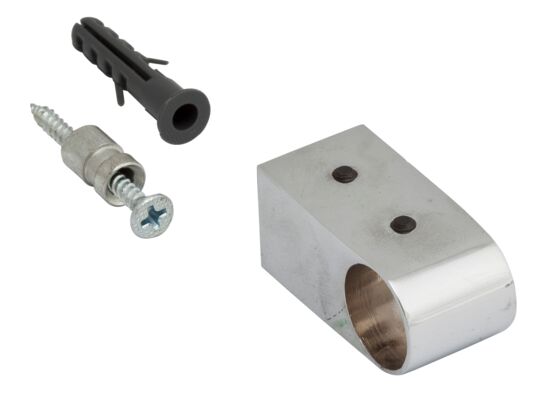 Uchwyt dystansowy z wkrętem Ø16 chrom