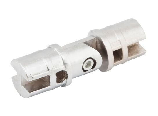 Złącze zawiasowe Ø32 chrom