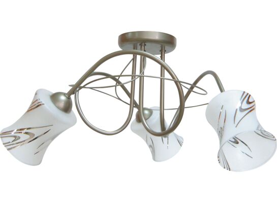 Lampa wisząca 3 - płomienna 3-PORTOS SZ 1,40 kg, 48 x 30 cm, 3 x E27 PROGRESS