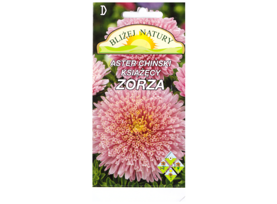 Aster książęcy zorza różowy + polan