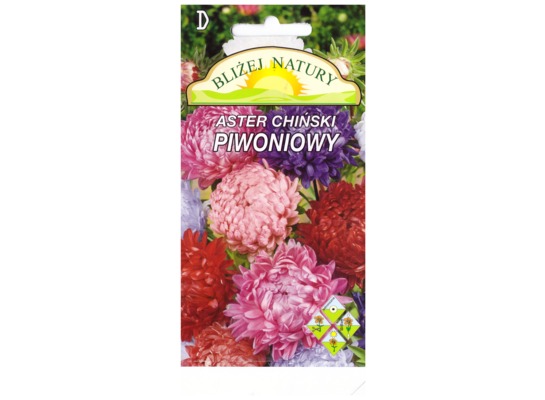Aster piwoniowy zestaw kolorów + polan