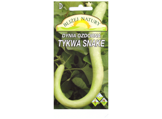 Dynia ozdobna tykwa-snake + polan
