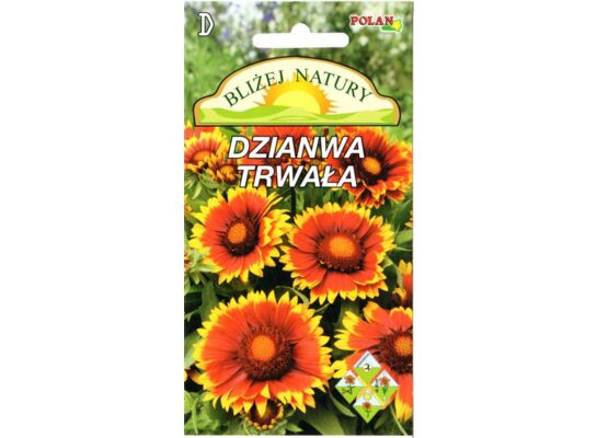 Dzianwa trwała kobold żółto-czerwona + polan