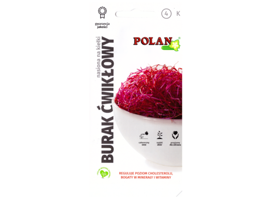 Kiełki burak czerwony 6 sztuk POLAN