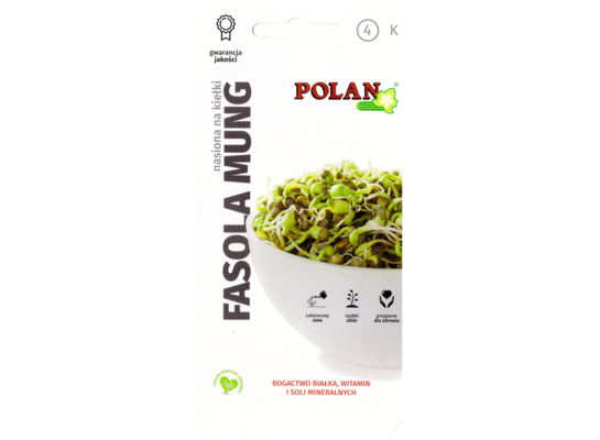 Kiełki fasolamung 15 sztuk POLAN