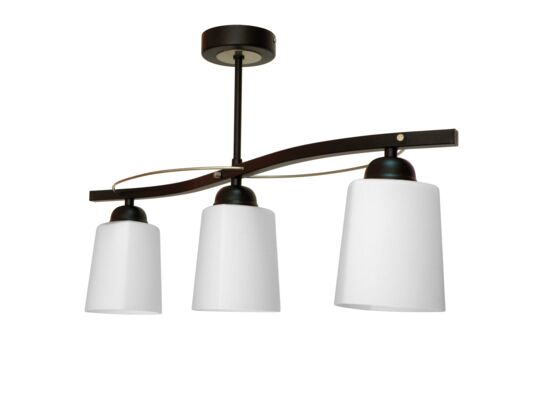 Lampa wisząca 3 - płomienna 3-MONA_E27 BR SZ 1,65 kg 70 x 36 cm 3 x E27 PROGRES