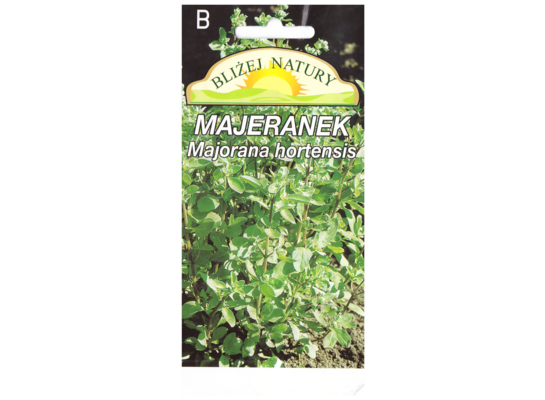Majeranek Majorana hortensis 0,3 g B Bliżej Natury