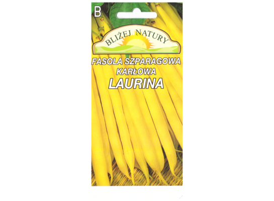 Fasola zwykła karłowa laurina żółtostrąkowa 20 POLAN