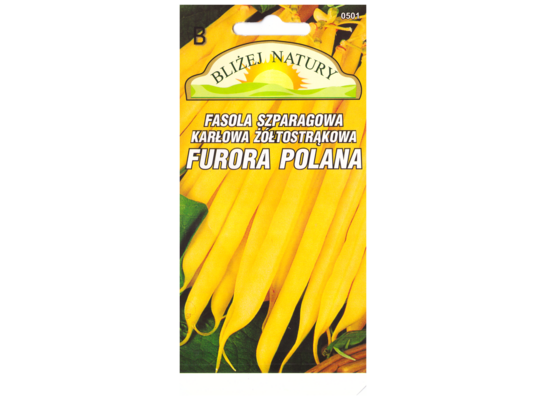 Fasola zwykła karłowa furora Polana żółtrostrąkowa 20 POLAN