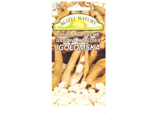 Fasola zwykła karłowa na suche nasiona igołomska biała 20 POLAN