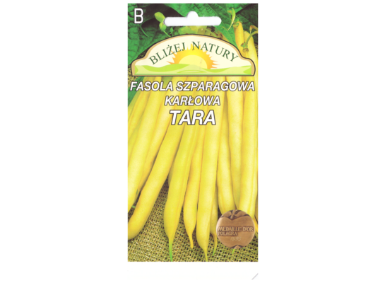 Fasola zwykła karłowa tara żółtostrąkowa 20 POLAN