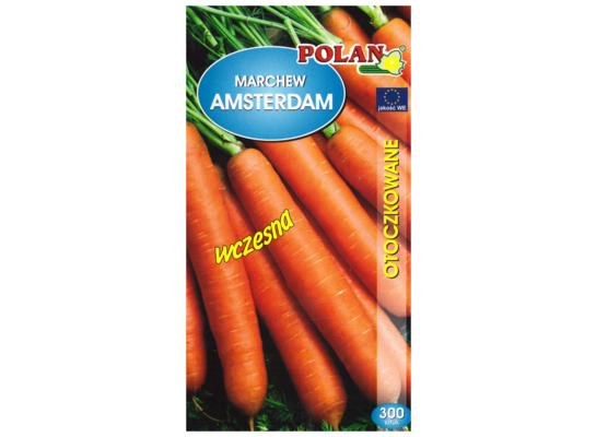 Marchew jadalna amsterdam wczesna otoczka POLAN