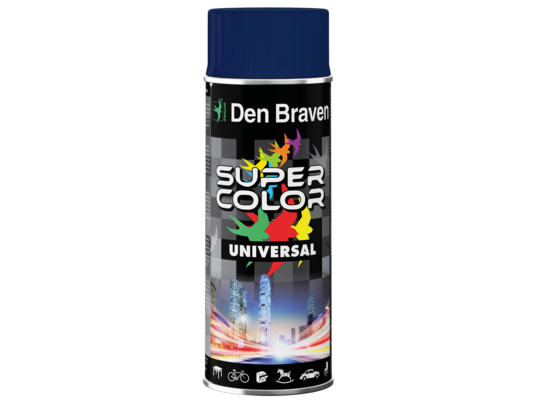 Lakier w aerozolu uniwersalny 400 ml ciemnoniebieski