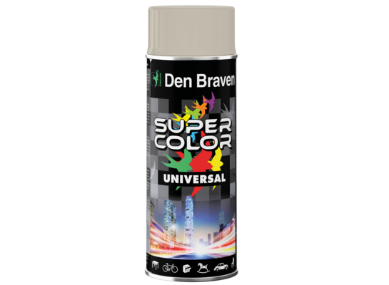 Lakier w aerozolu uniwersalny 400 ml szary kamienny