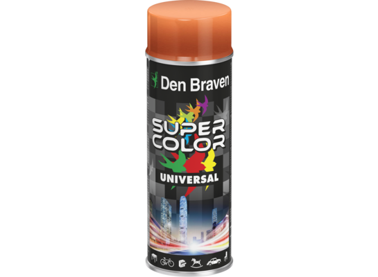 Lakier w aerozolu uniwersalny 400 ml miedziowy