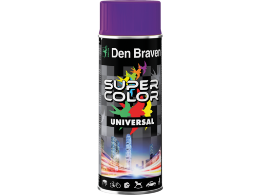 Lakier w aerozolu uniwersalny 400 ml fioletowy