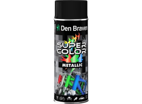 Lakier w aerozolu metalic 400 ml czarny