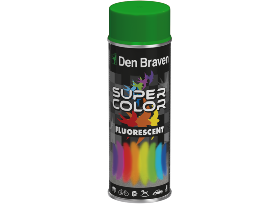 Lakier w aerozolu fluorescencyjny 400 ml zielony