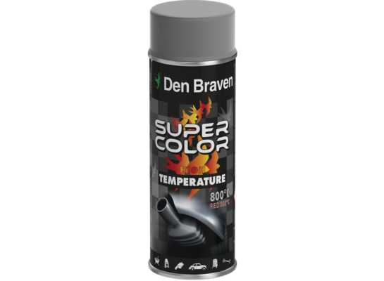 Lakier wysokotemperaturowy 400 ml aluminium