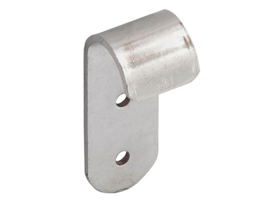 Uchwyt pionowy Ø25 chrom 288 mm - 2 sztuki