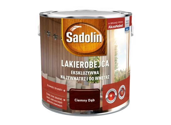 Lakierobejca Ekskluzywna Ciemny Dąb 2,5 l Sadolin