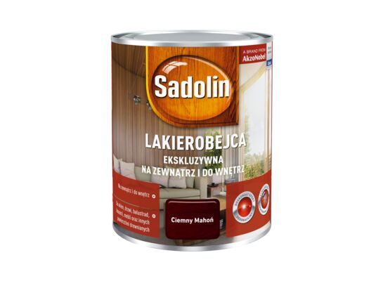 Lakierobejca Ekskluzywna Ciemny Mahoń 0,75 l Sadolin