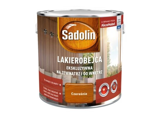 Lakierobejca Ekskluzywna Czereśnia 2,5 l Sadolin