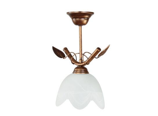 Lampa wisząca 1 - płomienna 1-007 MRM 0,78 kg 20 x 30 cm 1 x E27 PROGRESS