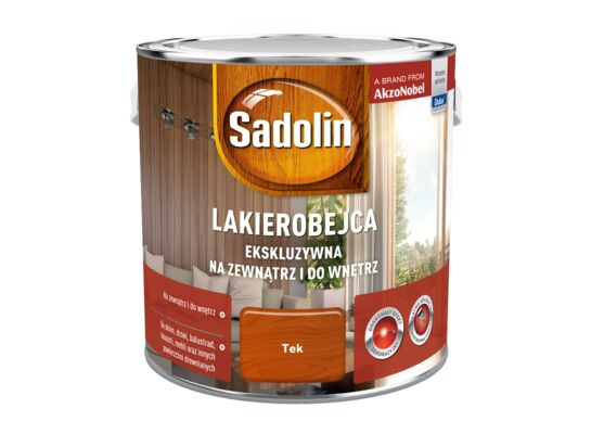 Lakierobejca Ekskluzywna Tek 2,5 l Sadolin