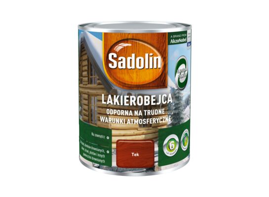 Lakierobejca Odporna na trudne warunki atmosferyczne Tek 0,75 l Sadolin