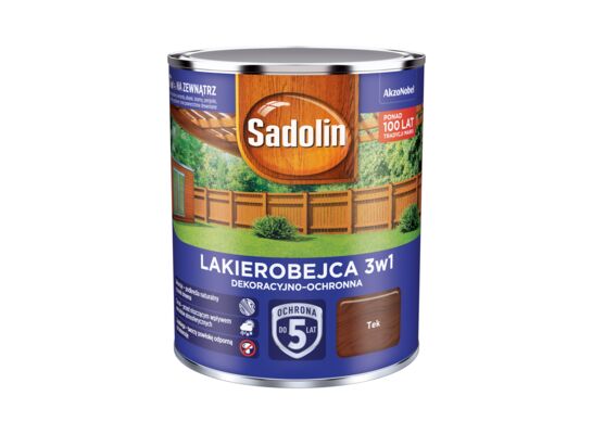 Lakierobejca Dekoracyjno-Ochronna 3w1 Tek 0,7 l Sadolin