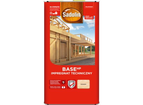 Impregnat Techniczny BaseHP Bezbarwny 5 l Sadolin