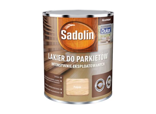 Lakier do Parkietów Intensywnie Eksploatowanych Bezbarwny 0,75 l Sadolin