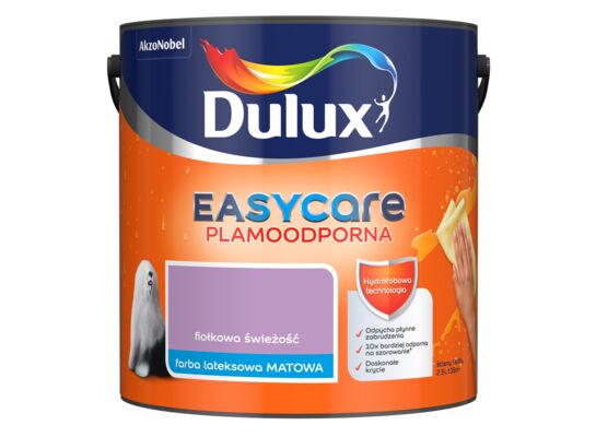 Farba lateksowa EasyCare Plamoodporna Fiołkowa Świeżość 2,5 l Dulux