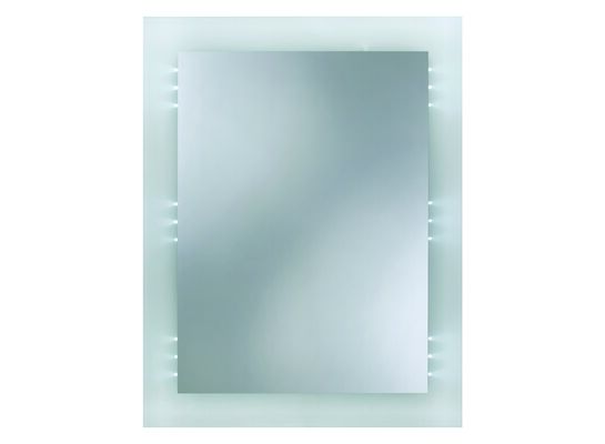 Lustro Victor II 60 x 77 cm biały Dubiel Vitrum