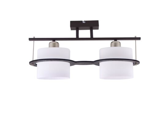 Lampa wisząca 2 - płomienna 2-ERO BR SZ WENGE 1,85 kg 55 x 28 cm 3 x E27 Progres