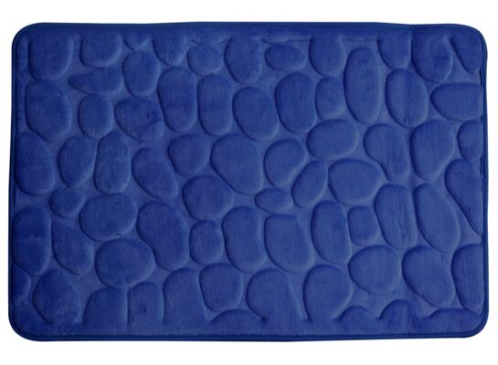 Dywanik łazienkowy RIMINI 60 x 95 cm niebieski