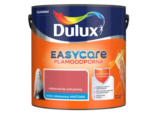 Farba lateksowa EasyCare Plamoodporna Niebanalnie Arbuzowy 2,5 l Dulux