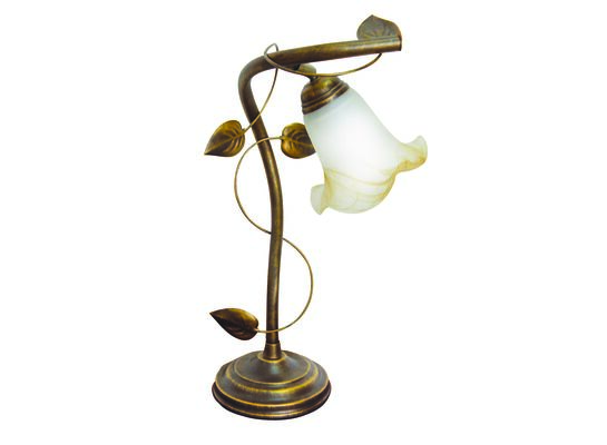 Lampa biurkowa 1 - płomienna B1-001_E27 MRM 2,65 kg, 20 x 50 cm, 1 x E27 /