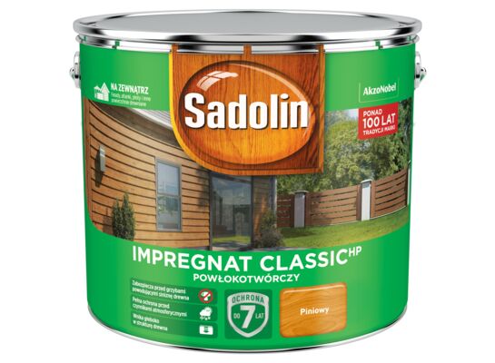 Impregnat Powłokotwórczy ClassicHP Piniowy 9 l Sadolin
