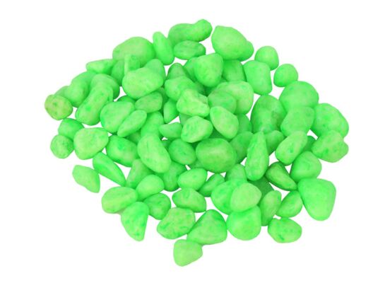 Żwirek akwariowy marmurkowy zielony 1,5 cm 0,5 kg happet
