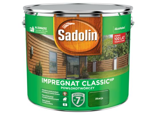 Impregnat Powłokotwórczy ClassicHP Akacja 9 l Sadolin