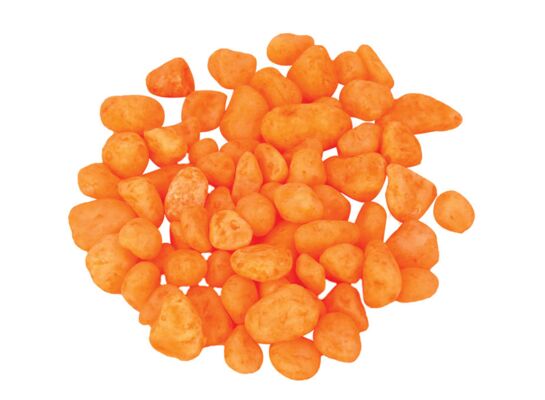 Żwirek akwariowy marmurkowy pomarańczowy 1,5 cm 0,5 kg happet