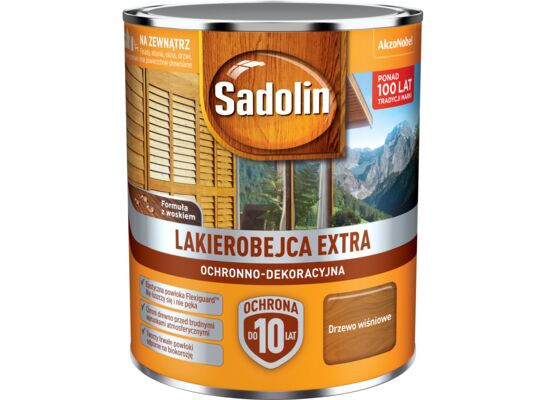 Lakierobejca Ochronno-Dekoracyjna Extra Drzewo Wiśniowe 0,75 l Sadolin