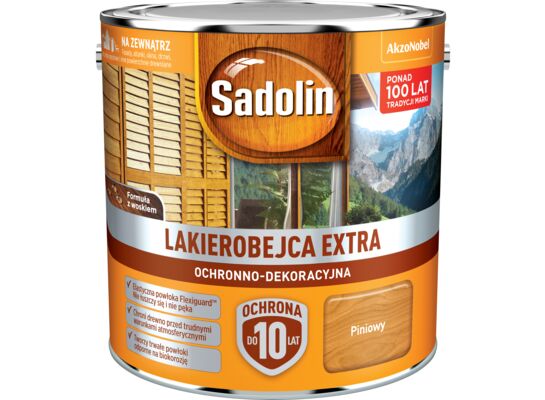 Lakierobejca Ochronno-Dekoracyjna Extra Piniowy 2,5 l Sadolin