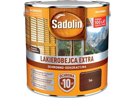 Lakierobejca Ochronno-Dekoracyjna Extra Tek 2,5 l Sadolin